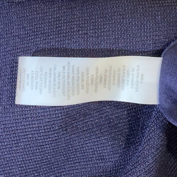 Vince Camuto Pixie Crepe V-Neck Fit-and-Flare Dress Size 4 - Picture 12 of 13